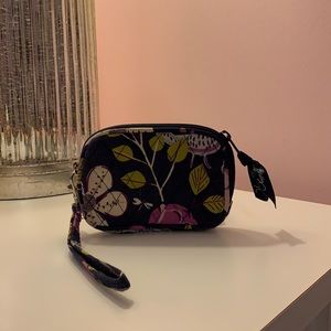 Vera Bradley Floral Nightingale Wristlet